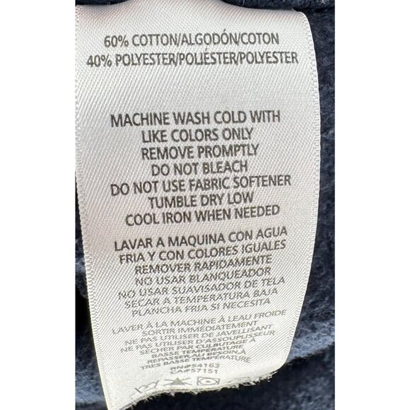 Tommy Hilfiger Womens Navy Blue Logo Sweatpants Size L - Picture 12 of 13